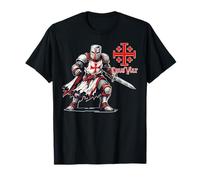 Knights Templar Crusades Deus Vult T-Shirt