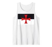 Knights Templar Flag Order of Solomon's Temple Apparel Gift Tank Top