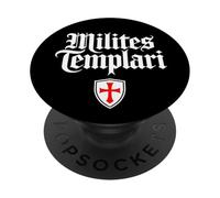Knights Templar (Milites Templari in Latin) Shield PopSockets Adhesive PopGrip