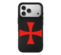 Knights Templar TPU Mobile Phone Basic Cases Compatible with iPhone 17/17 Air/17 Pro/17 Pro Max Anti-Scratch Covers