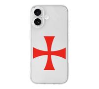 Knights Templar TPU Mobile Phone Basic Cases Compatible with iPhone 17/17 Air/17 Pro/17 Pro Max Anti-Scratch Covers