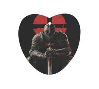 Knights with Sword Car Air Freshener Automotive Aromatherapy Tablets Hanging Scented Cards Rearview Mirror Love form