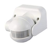 Knightsbridge 180 deg PIR Sensor-White, Polycarbonate (l) 100 (h) 82 (w)86