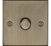 1G 2-way 10-200W (5-150W LED) Intelligent dimmer - Antique Brass