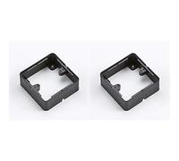 Knightsbridge 1G Surface Box 1GSBBK Black (Pack of 2)