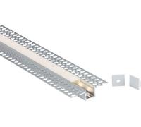 Knightsbridge 1M Aluminium Profile - Plaster-in Recessed
