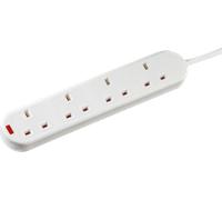 Knightsbridge 20043M 13A 4G 3M Extension Lead with Neon