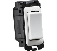 Knightsbridge 20AX 2-Way Retractive Switch Module (Centre Off)