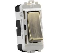 KnightsBridge 20AX 2 way SP grid module - antique brass