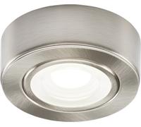 KnightsBridge 230V 2W LED Under Cabinet Light with Adjustable CCT - Brushed Chrome