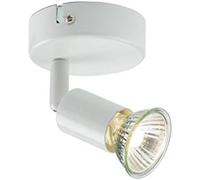 KnightsBridge 230V GU10 Single Spotlight - White