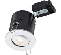 Knightsbridge VFCFTW 230V IP20 Tilt GU10 Fire-Rated Downlight -White