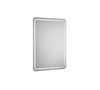 Knightsbridge 230V IP44 600 x 450mm Back-lit LED Bathroom Mirror with Demister, Shaver Socket and Motion Sensor