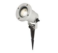 Knightsbridge 230V IP65 GU10 Ground Spike-Grey, Die cast Alluminium,