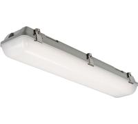 Knightsbridge 230V IP65 IK08 2ft Selectable 14W/26W CCT Adjustable ST Emergency Non-Corrosive