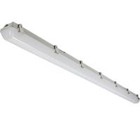 Knightsbridge 230V IP65 IK08 6ft Selectable 30W/60W CCT Adjustable Microwave Non-Corrosive