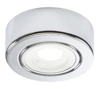 Knightsbridge 230V LED Under Cabinet Light with Adjustable CCT - Chrome, CABCTC