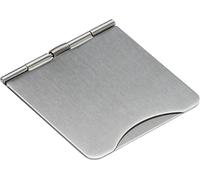 Knightsbridge FPF2GBC Flat Plate 2G Modular Floor Plate - Brushed Chrome