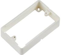 Knightsbridge 2G Surface Box - White