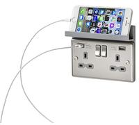 Knightsbridge 2GPHGY 2G Fold Away Phone Holder - Grey