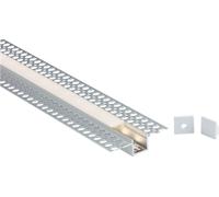 KnightsBridge 2M Aluminium Profile - Plaster-in Recessed