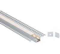 Knightsbridge 2MPLA 2M Aluminium Profile - Plaster-in Recessed