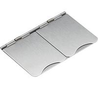 Knightsbridge FPF4GBC Flat Plate 4G Modular Floor Plate - Brushed Chrome