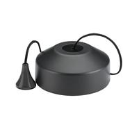 Knightsbridge 10AX 2 Way Pull Cord Switch, Anthracite - 8300AT
