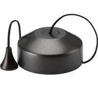 Knightsbridge 8300SB 2 Way Bathroom Pull Cord Light Switch Smoked Bronze