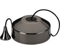 Knightsbridge 8301BN 1-Way 10-150W (5-100W LED) Trailing Edge Pull Cord Dimmer Switch - Black Nickel