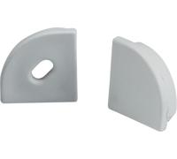 Knightsbridge Aluminium Corner Profile End Caps