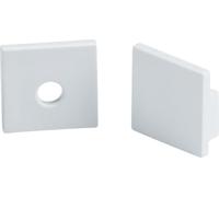 Knightsbridge Aluminium Plaster in Profile End Caps