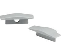 Knightsbridge Aluminium Recessed Profile End Caps