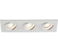 Knightsbridge AMA3TSW Ambar Tri Tilt Square Downlight White