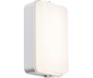 Knightsbridge AMLEDWP 230V IP54 5W LED Security Amenity Bulkhead with Daylight Sensor - White