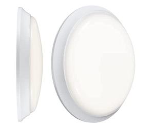 Knightsbridge Bulkhead, Polycarbonate, White