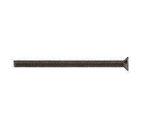 Knightsbridge C-SCREW50BK Flat-Head Countersunk Electrical Socket Screw, Black Nickel/Gunmetal, M3.5 x 50 mm
