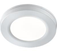 Knightsbridge CPLCW8 230V IP54 Tri-Wattage and CCT Dual Mount Dimmable LED Panel - 4/6/8W
