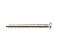 Knightsbridge CSCREW35 M3.5 x 35mm Raised-Head Countersunk Electrical Socket Screw - Nickel Plated
