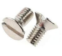 Knightsbridge CSCREWM3 M3x6mm Grid Faceplate Screw - Nickel Plated (100 Pack)