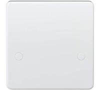 Knightsbridge Curved edge 45A Cooker Connection Unit - White - CU8340
