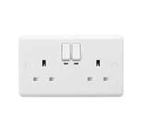 Knightsbridge 13A 2G Smart Switched Socket - CU9KW