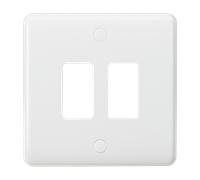 Curved edge 4G grid faceplate