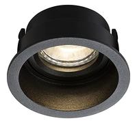 Knightsbridge Dipa Single Fixed Anti-Glare Black Downlight