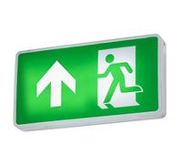 Knightsbridge Emergency Exit Sign and Legend, Polycarbonate, 4 W, White