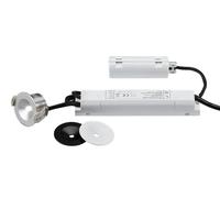 Knightsbridge London LED Emergency Downlight EMPOWER3 230V IP20 3W 34mm White/Black
