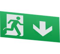 Knightsbridge EMSWINGD Running Man Legend with Down Facing Arrow for EMSWING