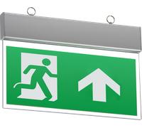 Knightsbridge EMSWINGLT 230V IP20 Ceiling Mounted LED Emergency Exit Sign (Maintained/Non-Maintained)