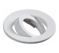 KnightsBridge Evolve Fire Rated Twist & Lock Downlight Tilt Trim Bezel - White