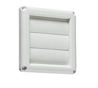 Knightsbridge EX007W 100mm/4 inch Gravity Shutter - White